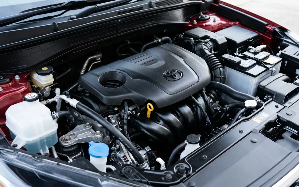 Engine bay detail Fort Worth, degreased and dressed