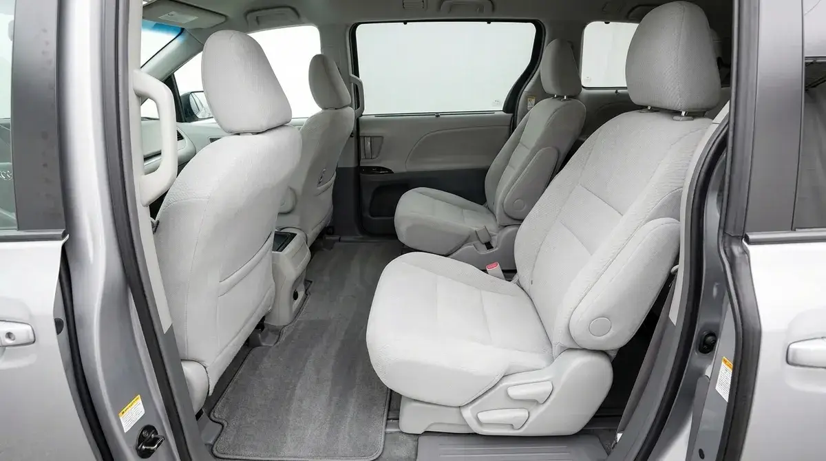 Interior car detailing Fort Worth, deep-cleaned seats and dashboard, after