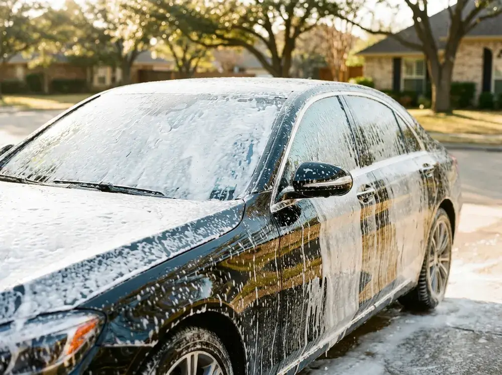 Exterior hand wash Fort Worth